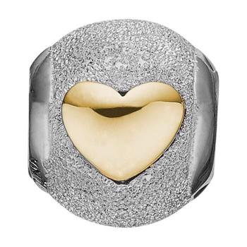 Christina Collect gold-plated Be Mine Forever Glittering ball with gold-plated heart, model 630-S100